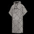 Poncho Jacquard - Black/White